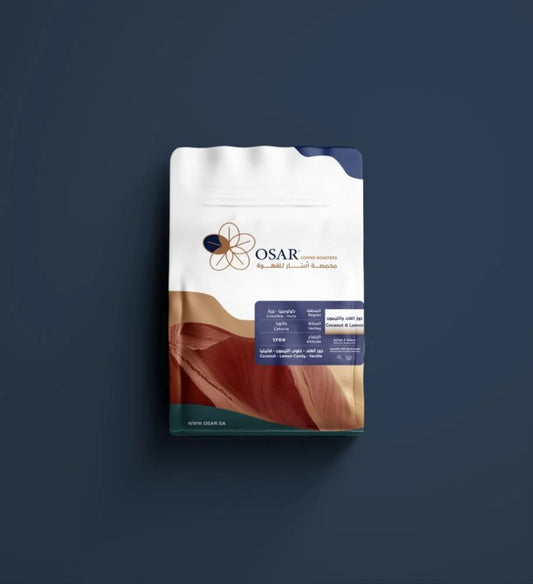 OSAR - Colombia Coconut & Lemon  200g - جوز الهند والليمون كولومبي مجفف لا هوائي