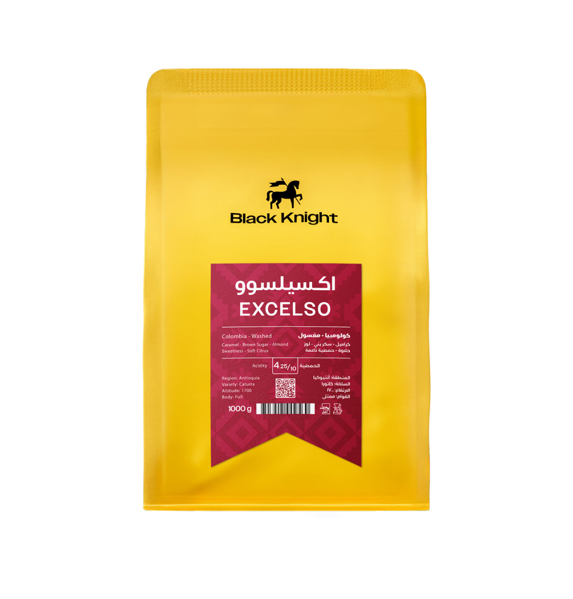 BlackKnight Excelso Colombia 1kg - كولومبيا اكسيلسو