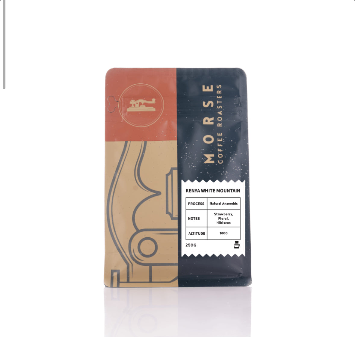 Morse Kenya White Mountain 250g - كينيا الجبل الأبيض مجفف لاهوائي ( Filter )