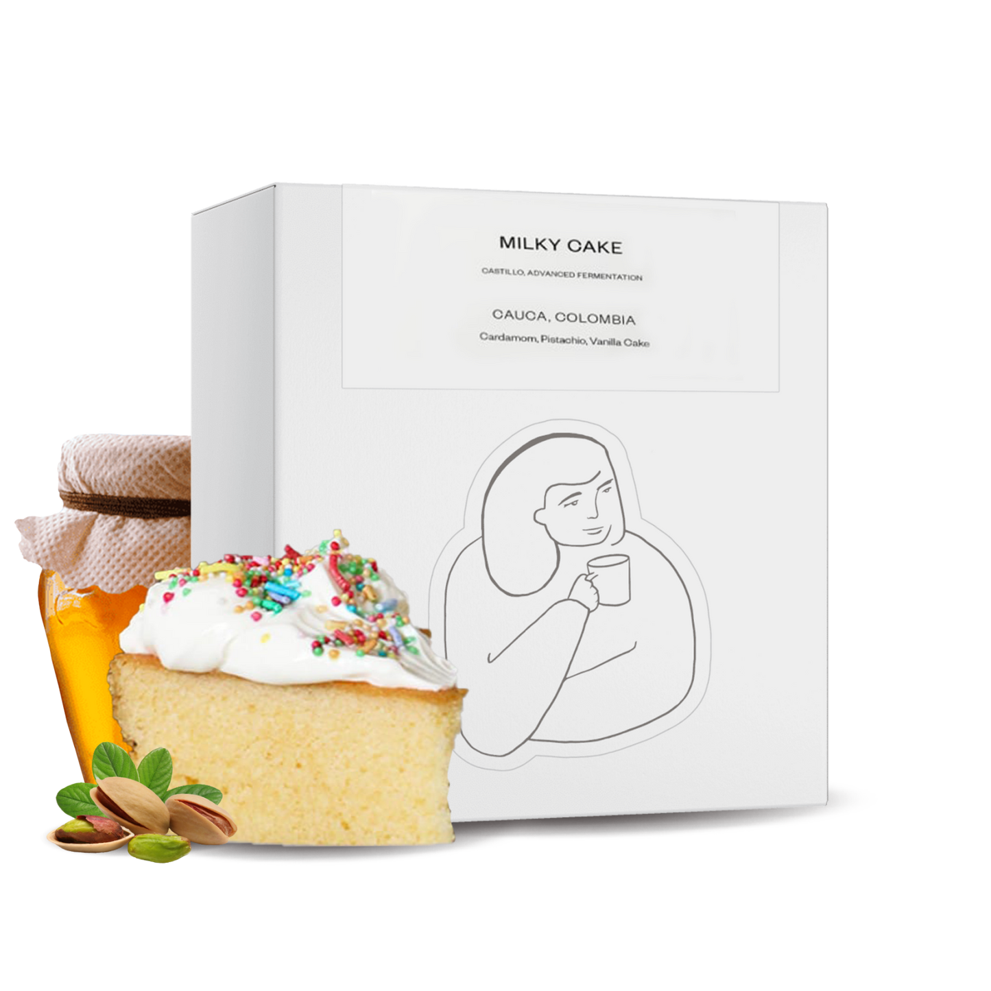 DAK Milky Cake - Colombia 250g ( Espresso )