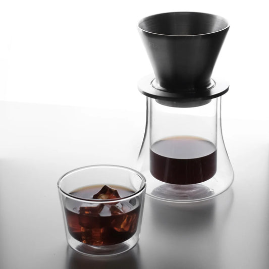 Varia FLO Dual-Wall Glass Server 0.4L
