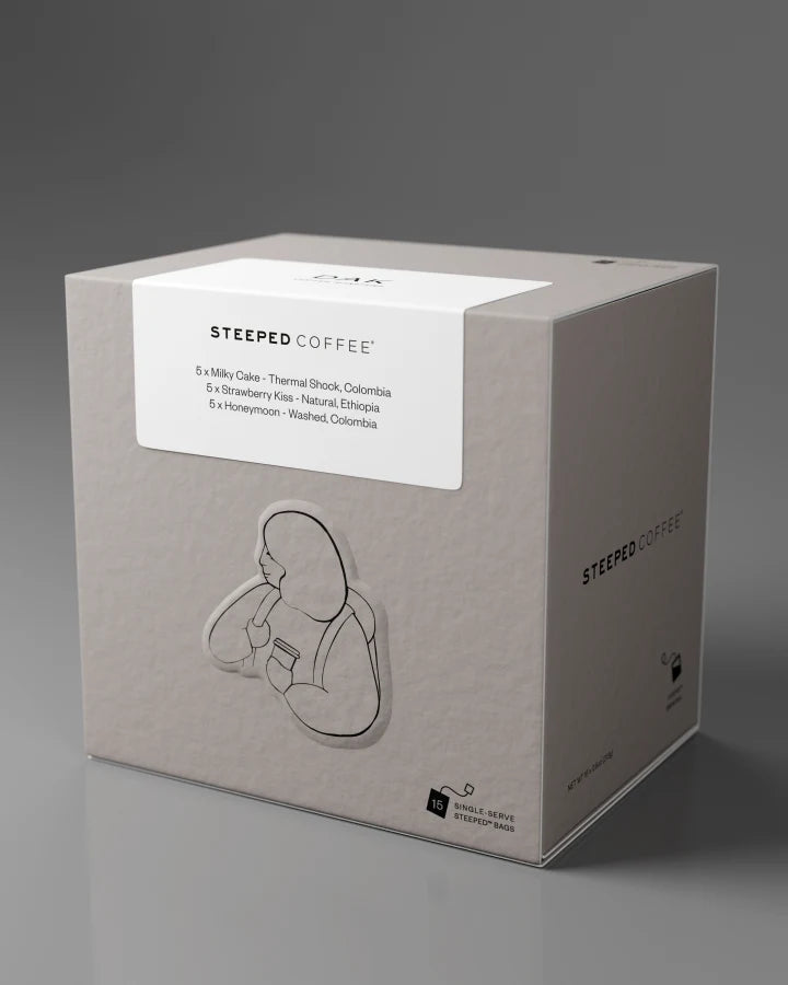 DAK Steeped Coffee - Colombia & Ethiopia ( 15 bag )