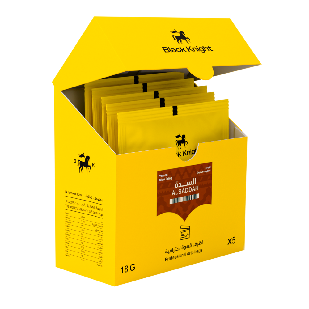 BlackKnight Drip Coffee - أظرف قهوة السدة