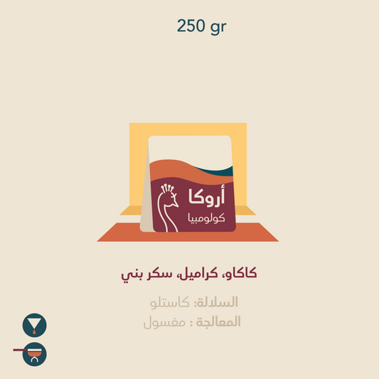 Peacock - Arauca Colombia 250g - اروكا كولومبي