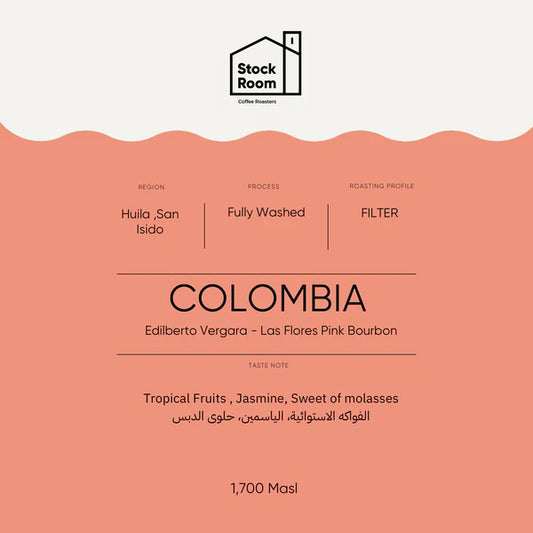 StockRoom Colombia Las Flores Pink Bourbon 250g ( Filter )