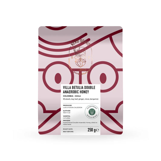 Nero - Colombia Villa Betulia Experimental Double Anaerobic Honey - Huila 250g