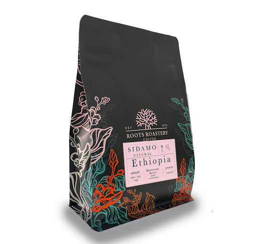 Roots - Ethiopia Sidamo Natural - اثيوبيا سيدامو مجففة