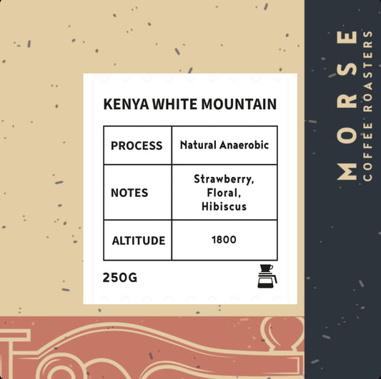 Morse Kenya White Mountain 250g - كينيا الجبل الأبيض مجفف لاهوائي ( Filter )