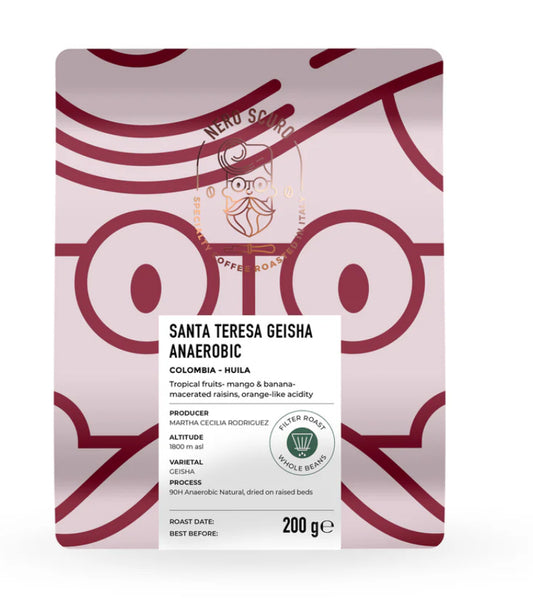 Nero - COLOMBIA Santa Teresa Geisha Anaerobic Natural - Huila 200g