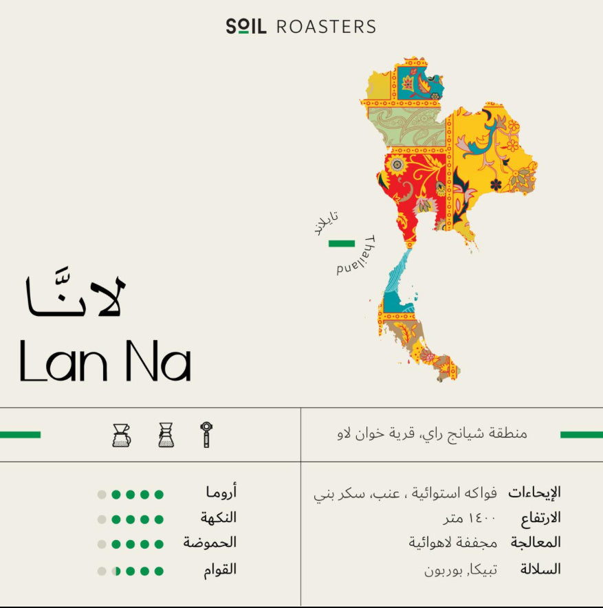 لانَّا تايلند - Soil Thailand Lanna (250g)