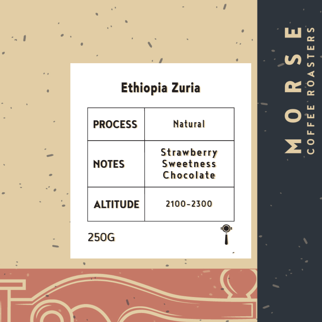 Morse Zuria ( Espresso ) - اثيوبيا زوريا مجففة اسبريسو 250 جرام