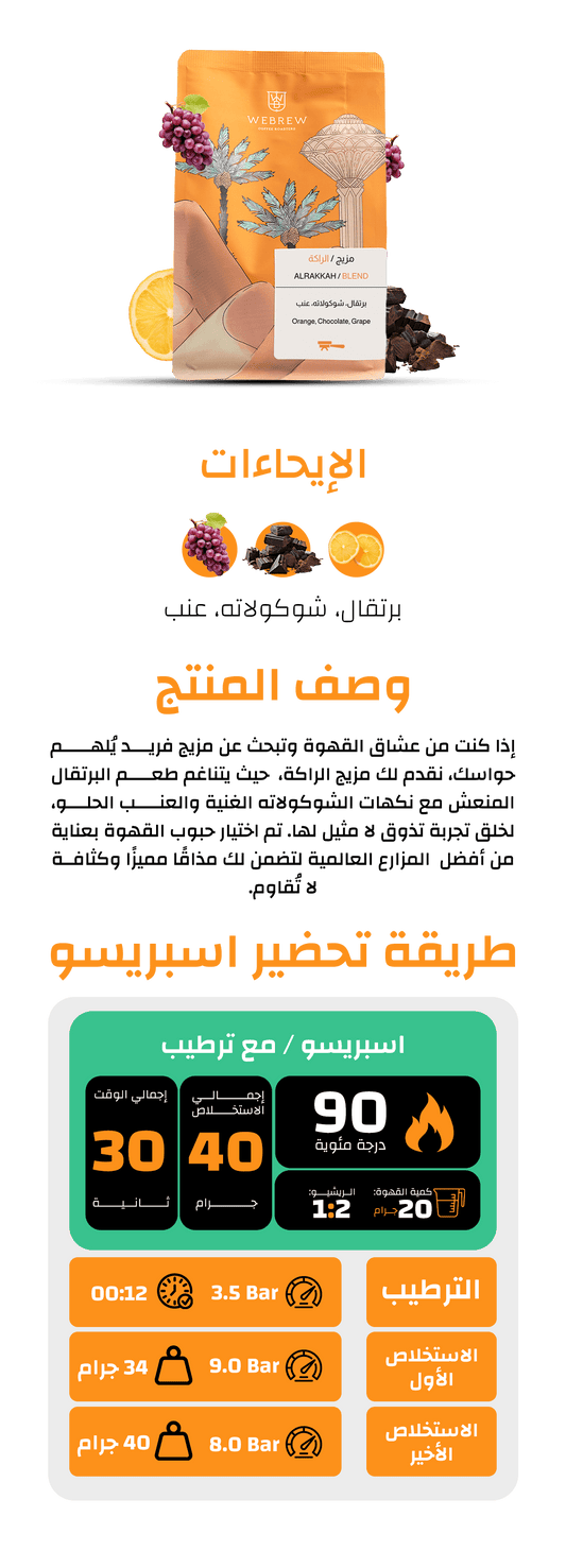 Webrew -  Rakah Blind 250g - مزيج الراكة