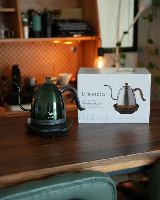Brewista Artisan Dark Green Temperature Control Kettle 600ml ( Limited Edition )