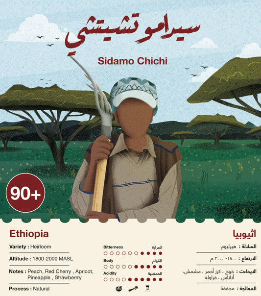 Jebla - Sidamo ChiChi - Ethiopia (Premium)  250g ( omni )