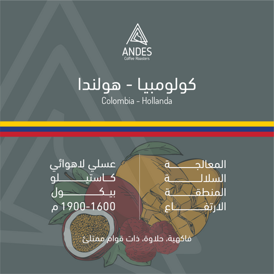 Andes Colombia Hollanda 250g  - كولومبيا هولندا