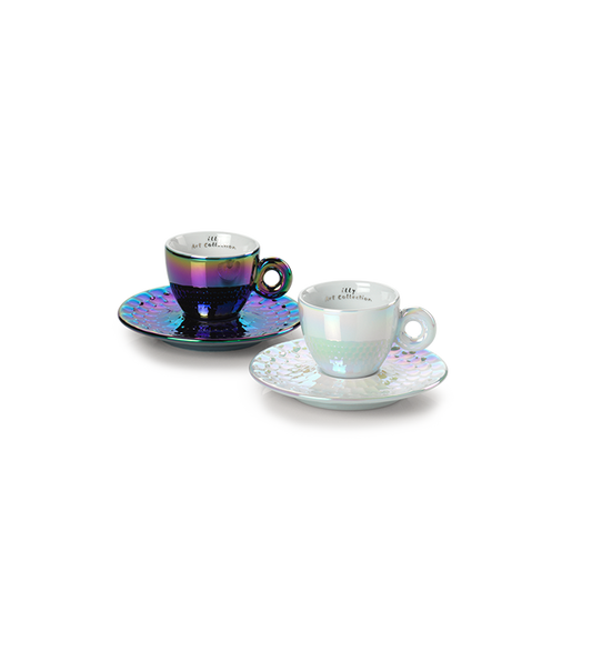 illy - JOHN ARMLEDER Espresso Cups set 2