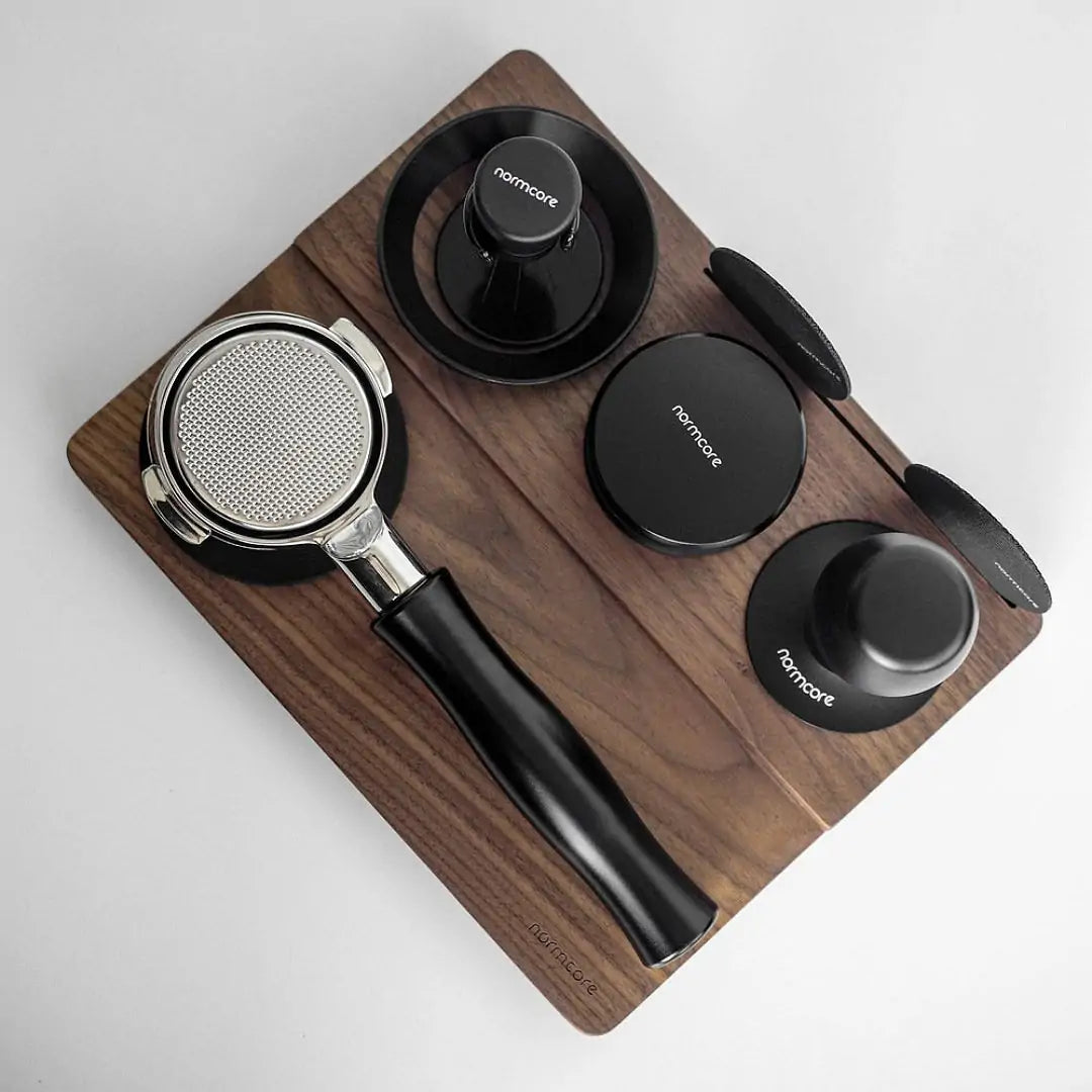 Normcore – Espresso Tamping Mat - Walnut oak