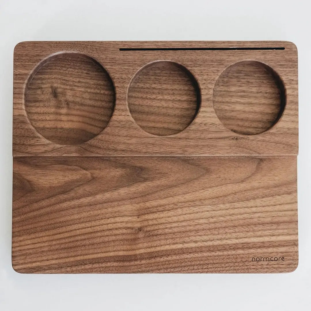 Normcore – Espresso Tamping Mat - Walnut oak