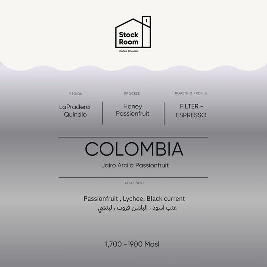 StockRoom Colombia Jairo Arcila Passion Fruit 250g ( Filter )