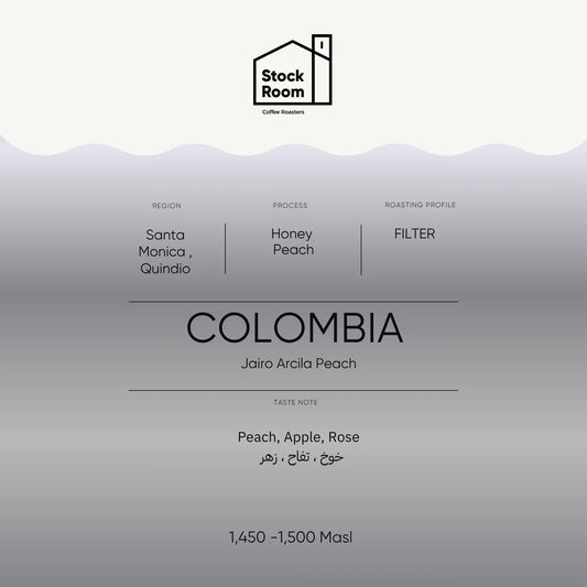 StockRoom Colombia Jairo Arcila Peach 250g ( Filter )